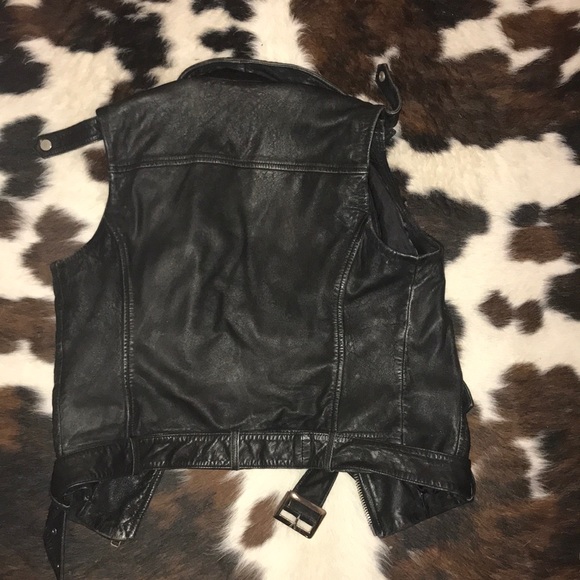 100% Real leather Vest from Topshop - Picture 4 of 4